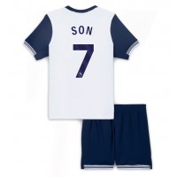 Tottenham Hotspur Son Heung-min #7 Fußballbekleidung Heimtrikot Kinder 2024-25 Kurzarm (+ kurze hosen)